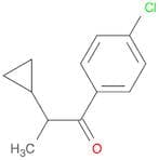 1-Propanone, 1-(4-chlorophenyl)-2-cyclopropyl-