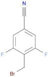 Benzonitrile, 4-(bromomethyl)-3,5-difluoro-