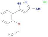 3-(2-Ethoxyphenyl)-1H-pyrazol-5-amine hydrochloride