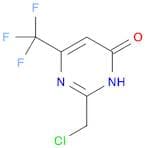 2-(chloromethyl)-6-(trifluoromethyl)pyrimidin-4-ol