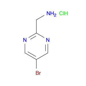 2-Pyrimidinemethanamine, 5-bromo-, hydrochloride (1:1)