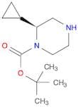 1-Piperazinecarboxylic acid, 2-cyclopropyl-, 1,1-dimethylethyl ester, (2S)-