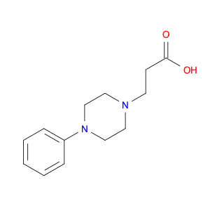 1-Piperazinepropanoic acid, 4-phenyl-