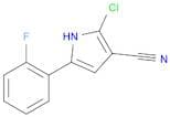 1H-​Pyrrole-​3-​carbonitrile, 2-​chloro-​5-​(2-​fluorophenyl)​-