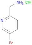 2-Pyridinemethanamine, 5-bromo-, hydrochloride (1:1)