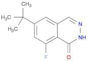 1(2H)-Phthalazinone, 6-(1,1-dimethylethyl)-8-fluoro-