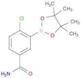 5-Carbamoyl-2-chlorophenylboronic acid, pinacol ester
