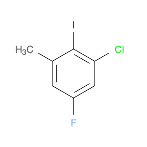 Benzene, 1-chloro-5-fluoro-2-iodo-3-methyl-