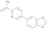 5-(3,4-Methylenedioxyphenyl)picolinic acid