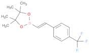 1,3,2-Dioxaborolane, 4,4,5,5-tetramethyl-2-[(1E)-2-[4-(trifluoromethyl)phenyl]ethenyl]-