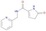 1H-Pyrrole-2-carboxamide, 4,5-dihydro-5-oxo-N-(2-pyridinylmethyl)-