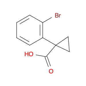 Cyclopropanecarboxylic acid, 1-(2-bromophenyl)-