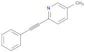 Pyridine, 5-methyl-2-(2-phenylethynyl)-