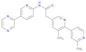 [2,4'-Bipyridine]-5-acetamide, 2',3-dimethyl-N-[5-(2-pyrazinyl)-2-pyridinyl]-