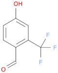 Benzaldehyde, 4-hydroxy-2-(trifluoromethyl)-