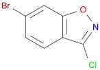 1,​2-​Benzisoxazole, 6-​bromo-​3-​chloro-