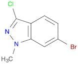 1H-Indazole, 6-broMo-3-chloro-1-Methyl-