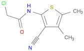 2-Chloro-n-(3-cyano-4,5-dimethylthien-2-yl)acetamide
