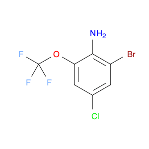 Benzenamine, 2-bromo-4-chloro-6-(trifluoromethoxy)-