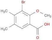 Benzoic acid, 3-bromo-2-methoxy-4,5-dimethyl-