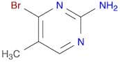 2-​Pyrimidinamine, 4-​bromo-​5-​methyl-