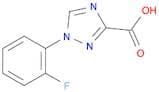 1-(2-Fluorophenyl)-1H-1,2,4-triazole-3-carboxylic acid