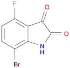 1H-Indole-2,3-dione, 7-bromo-4-fluoro-