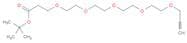 4,7,10,13,16-Pentaoxanonadec-18-ynoic acid, 1,1-dimethylethyl ester