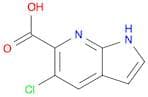 5-Chloro-1H-pyrrolo[2,3-b]pyridine-6-carboxylic acid