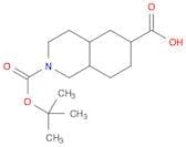 2,6(1H)-Isoquinolinedicarboxylic acid, octahydro-, 2-(1,1-dimethylethyl) ester