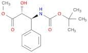 Benzenepropanoic acid, β-[[(1,1-dimethylethoxy)carbonyl]amino]-α-hydroxy-, methyl ester, (αR,βS)-