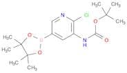 3-tert-Butyloxycarbonylamino-2-chloropyridine-5-boronic acid pinacol ester