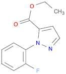 1H-Pyrazole-5-carboxylic acid, 1-(2-fluorophenyl)-, ethyl ester