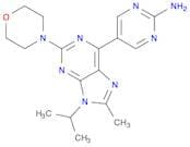 5-[9-Isopropyl-8-methyl-2-(morpholin-4-yl)purin-6-yl]pyrimidin-2-amine