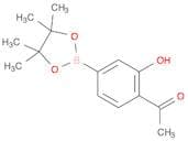 Ethanone, 1-[2-hydroxy-4-(4,4,5,5-tetramethyl-1,3,2-dioxaborolan-2-yl)phenyl]-