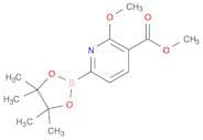 2-Methoxy-3-(methoxycarbonyl)pyridine-6-boronic acid pinacol ester
