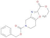 5-benzyl 2-ethyl 4H,5H,6H,7H-[1,3]oxazolo[4,5-c]pyridine-2,5-dicarboxylate