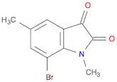 7-bromo-1,5-dimethyl-1H-indole-2,3-dione