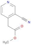 4-Pyridineacetic acid, 3-cyano-, methyl ester