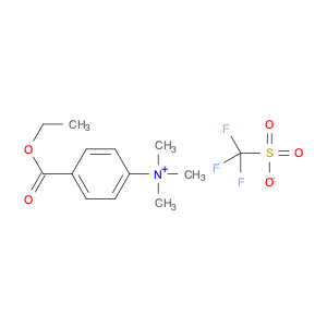 Benzenaminium, 4-(ethoxycarbonyl)-N,N,N-trimethyl-, 1,1,1-trifluoromethanesulfonate (1:1)