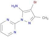 4-Bromo-3-methyl-1-(pyrimidin-2-yl)-1H-pyrazol-5-amine