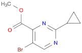 Methyl 5-bromo-2-cyclopropylpyrimidine-4-carboxylate