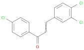 2-Propen-1-one, 1-(4-chlorophenyl)-3-(3,4-dichlorophenyl)-