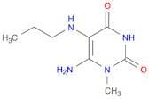 6-amino-1-methyl-5-(propylamino)-1,2,3,4-tetrahydropyrimidine-2,4-dione