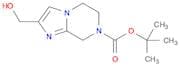 Imidazo[1,2-a]pyrazine-7(8H)-carboxylic acid, 5,6-dihydro-2-(hydroxymethyl)-, 1,1-dimethylethyl es…