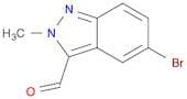2H-Indazole-3-carboxaldehyde, 5-bromo-2-methyl-