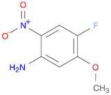 Benzenamine, 4-fluoro-5-methoxy-2-nitro-