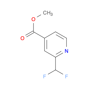 4-Pyridinecarboxylic acid, 2-(difluoromethyl)-, methyl ester