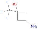 3-amino-1-(trifluoromethyl)cyclobutan-1-ol