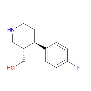 3-Piperidinemethanol, 4-(4-fluorophenyl)-, (3S,4R)-